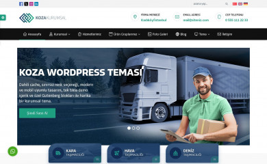 Safir Koza Wordpress Teması screenshot