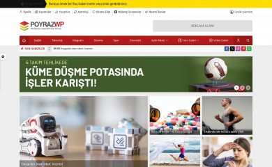 Poyraz Haber&Portal Teması screenshot