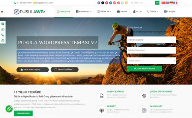 Safir Pusula Wordpress Teması screenshot