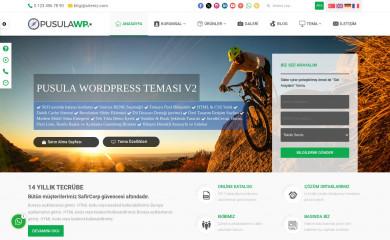 Safir Pusula Wordpress Teması screenshot
