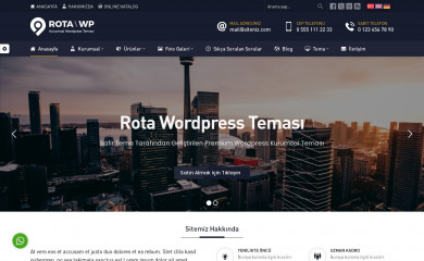 Safir Rota Wordpress Teması screenshot