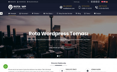 Safir Rota Wordpress Teması screenshot