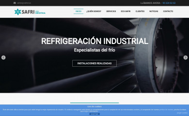 safrirefrigeracion.es screenshot