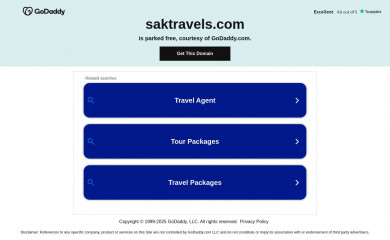 saktravels.com screenshot