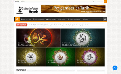 sahabelerinhayati.com screenshot