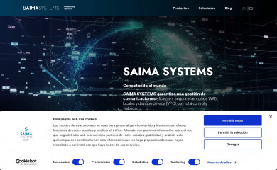 saimasystems.cl screenshot
