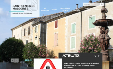 saint-geniesdemalgoires.fr screenshot