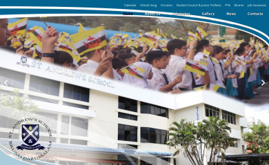 saintandrew.edu.bn screenshot