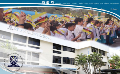 saintandrew.edu.bn screenshot