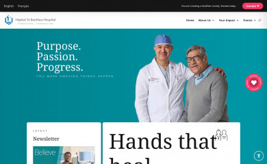 saintboniface.ca screenshot