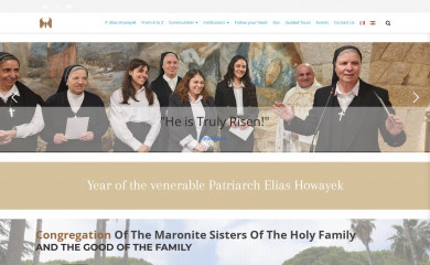 saintefamille.org screenshot