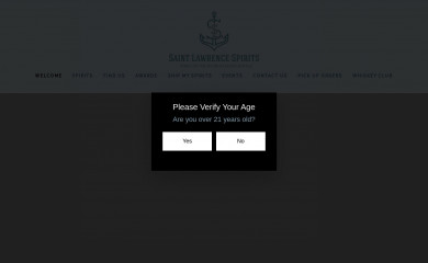 saintlawrencechateau.com screenshot