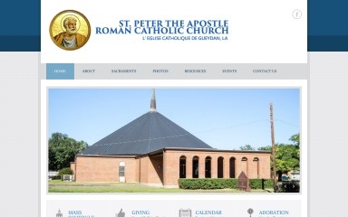 saintpeterchurch.org screenshot