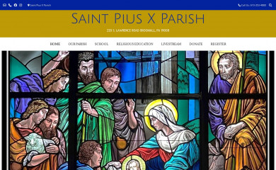 saintpius.net screenshot