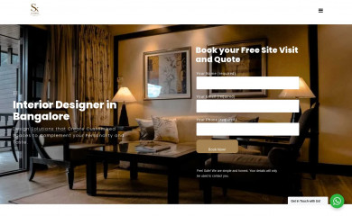 saikrupainteriors.com screenshot