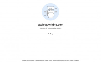 saolegalwriting.com screenshot
