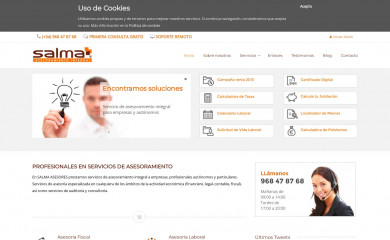 salmaasesores.es screenshot