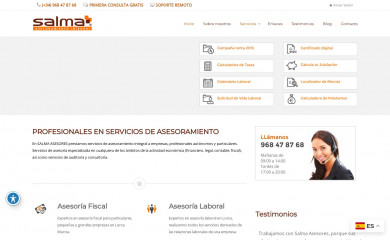 salmaasesores.es screenshot