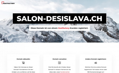 salon-desislava.ch screenshot