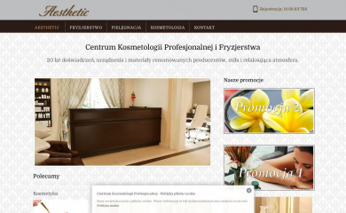 salonaesthetic.pl screenshot