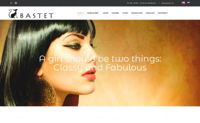 salonbastet.cz screenshot