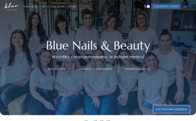 salonblue.pl screenshot