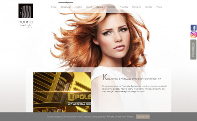 salonhanna.pl screenshot