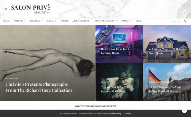 salonprivemag.com screenshot