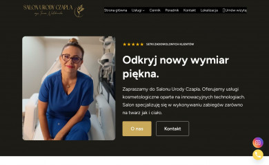 salonurodyczapla.pl screenshot
