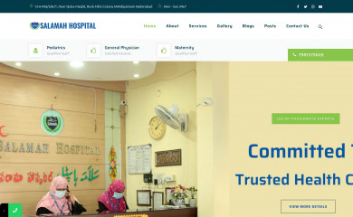 salamahhospital.in screenshot