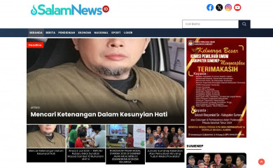 salamnews.id screenshot