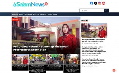 salamnews.id screenshot