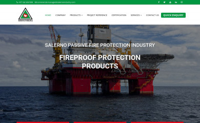 salernoindustry.com screenshot