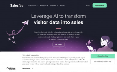 salesfire.co.uk screenshot