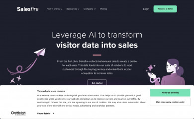 salesfire.co.uk screenshot