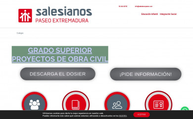 salesianospaseo.com screenshot