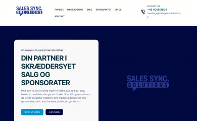 salessyncsolutions.dk screenshot