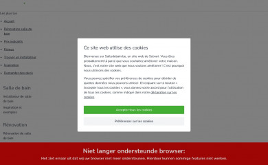 salledebain.be screenshot