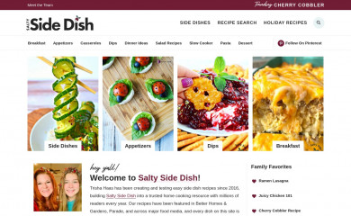 saltysidedish.com screenshot