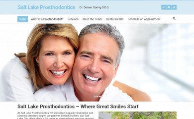 saltlakeprosthodontics.com screenshot