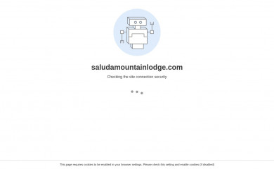 saludamountainlodge.com screenshot