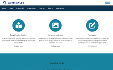 salvationcall.com screenshot
