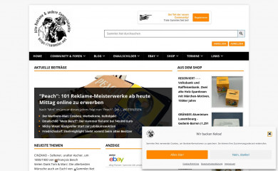 sammler.net screenshot