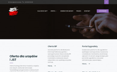 samorzad.pl screenshot