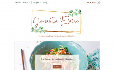 samanthaelaine.net screenshot