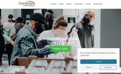 samaritan.com screenshot