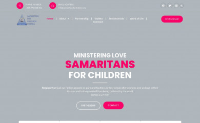 samaritansforchildren.org screenshot