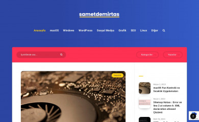 sametdemirtas.com.tr screenshot