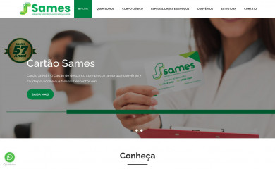 sames.com.br screenshot