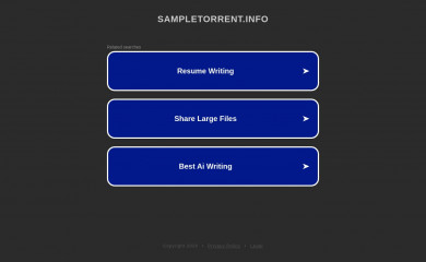 sampletorrent.info screenshot